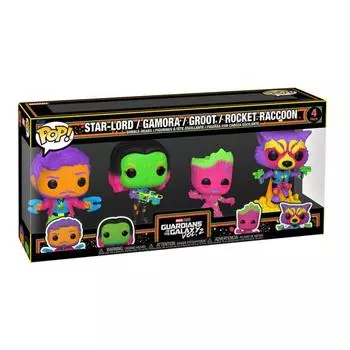 стражи Галактики: Том 2, американский бывший Blacklight Pop! 4 шт.