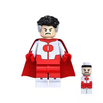 Стражи персонажей Строительные игрушки, Коллекционные фигурки 1,77 дюйма Строительные игрушки для детей Подарки на день рождения One Size красный