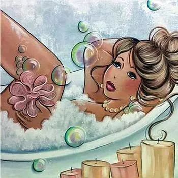 Стразы 5D Алмазная вышивка Ручная работа Мозаика Алмазное настенное искусство 30X30CM