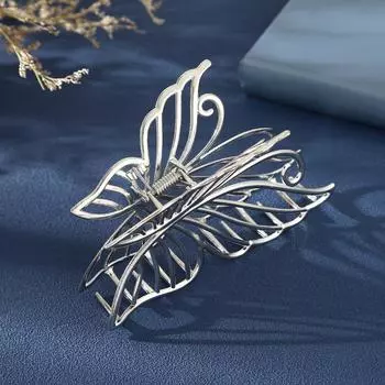 Стразы Бабочка Заколки-крабы для волос Заколка-краб для волос для женщин Элегантный держатель для хвостика Заколки Краб для волос Модные аксессуары для волос