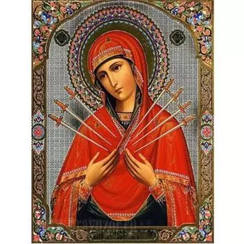 Стразы картина горный хрусталь Фиг узор Алмазная вышивка рукоделие икона вышивка из бисера Full Round 20x30CM