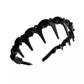 Стразы Повязка на голову Элегантная Винтажная Нескользящая Обруч для волос для Женщин Девушек Модный Свадебный Аксессуар для волос