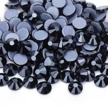 Стразы Weichen, большой пакет, покрытый цветным австрийским бриллиантом, декоративные стразы, клейкое дно, липкий бриллиант, сделай сам, нейл-арт, красота, стеклянные украшения SS6 #14400 pcs/bag