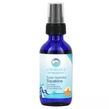 Stream2Sea, Суперувлажняющий сквалан, 2 жидких унции (60 мл)