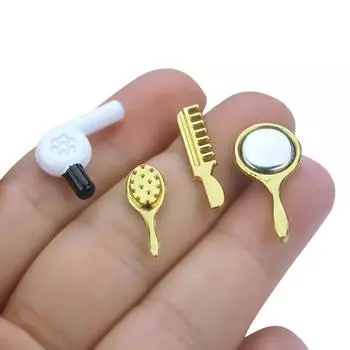 Стрелец 1:12/1:6 миниатюрных кукольных домиков, модель сцены, парикмахерские инструменты, игрушка для ролевых игр One Size