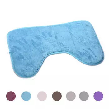 Стрелец 40*60см,U,образный,Ванна,Коврики,Слип,Дом,Ванная комната One Size бежевый