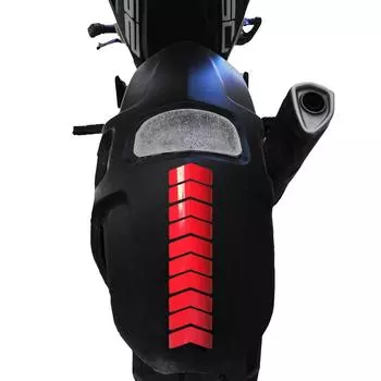 Стрелка Дизайн Флаг Красный Fender Наклейка на Шлем CinarExtreme