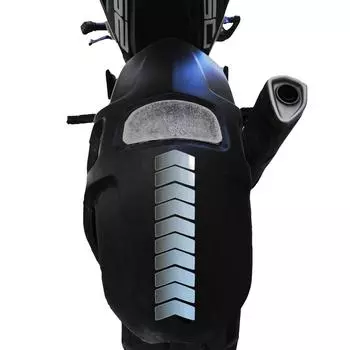 Стрелка Дизайн Камень Серый Брызговик Наклейка на Шлем CinarExtreme