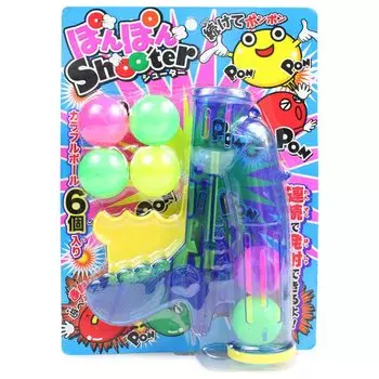Стрелок Onda Ball Pom Pom Shooter не может быть выдвижным [Цвет указан]