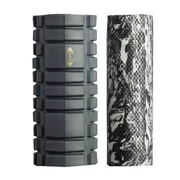 Stretch Roller Rizap Trainer Наблюдение Тренировка Гимнастика Тренировка мышц Массаж Домашний спортзал Спорт (Серый) серый