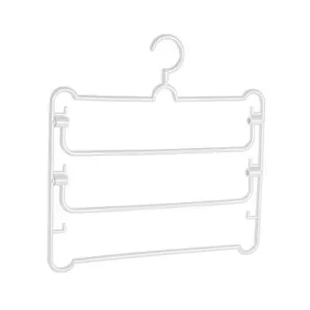 Strictly Selected Free Shipping Plastic Pants Rack Clothing Store Pants Clip Pants Household Pants Hanger With Clip Skirt Clip Hanger Hanger Folding rotary pants rack белый