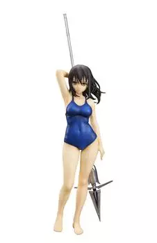 Strike the Blood II Himeragi Yukina School Swimsuit масштабная ПВХ окрашенная готовая фигурка Q-шесть версия. 1/7