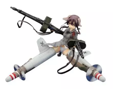 Strike Witches 2 Gertrud Barkhorn Scale ПВХ окрашенный готовый (1/8 продукта)