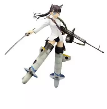Strike Witches Mio Sakamoto scale PVC painted finished (1/8 product)