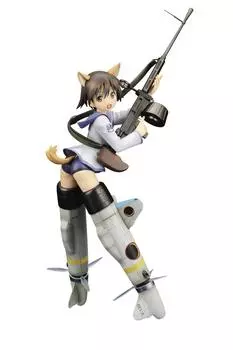 Strike Witches Ёсика Мияфудзи масштаб ПВХ раскрашенная готовая (1/8 продукта)