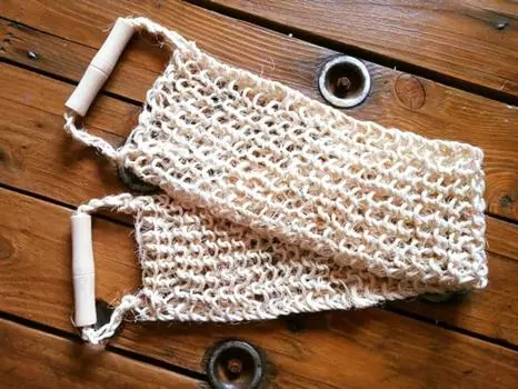 Стринги из сизаля из конского волоса ручной работы