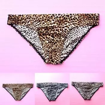 Стринги Мужское нижнее белье Трусы Белые Желтые Трусы Серые M