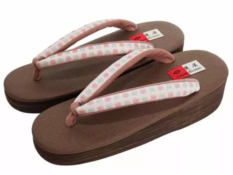 Стринги Tango Chirimen Weaving из натурального шелкового материала Prism, изготовленные Hishiya Cafe Zori Karen Brosso, размер бедра [Sarasa] SL (М, П5. коричневый)