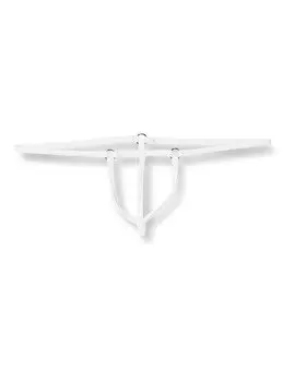 Стринги Высоко обнаженное сексуальное нижнее белье Нет времени прятаться эксклюзивно на Amazon Сделано в Японии La Pomme 21338 Белый M [La Pomme] Стринги Женские стринги