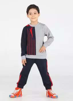 Stripe Erkek ocuk Eofman Takm