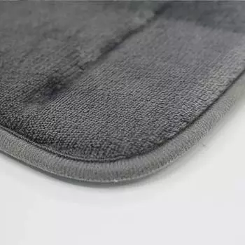 Striped Bathroom Mat,Absorbent & Quick-drying Kitchen Floor Carpet,Non-slip & Super Soft Entry Doorway Floor Rug,For Bathroom Be 400MMx600MM кофейный