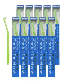 Strix Design One Tuft Brush Set of 10 Regular Floss Interdental xx cm 2.5 17.5 0.7 KN-034