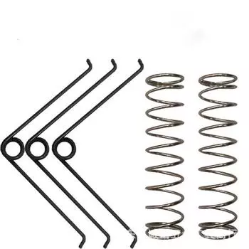 Стрижка фруктовых веток Стальные круглые аксессуары 10 * Шерсть Пружинная стрижка нержавеющая сталь 5.6cm