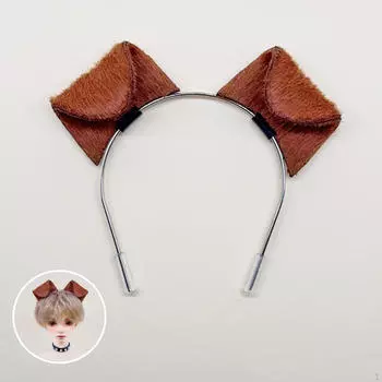 Стрижка собачьих ушей, аксессуары для волос, аниме-прическа, уши для животных для вечеринки BJD 4xx6.5cm