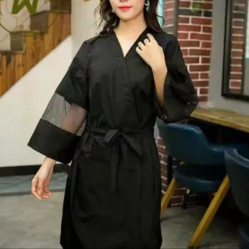 Стрижка волос халат краска одежда полиэстер быстро сохнет парикмахерская одежда принадлежности для парикмахерских