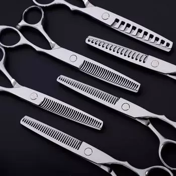 Стрижка зубов, стрижка всех видов удаления волос, объемные 6-дюймовые ножницы для волос, недорогой артефакт для практической стрижки волос