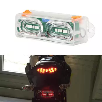 Стробоскоп против столкновений, высокая яркость, портативные детали, мигающий мигающий свет для ночного предупреждения синий