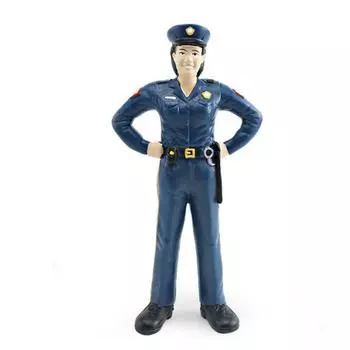 Строитель Карьера Люди Фигурки Учитель Повар Профессионалы Люди Модель Коллекция