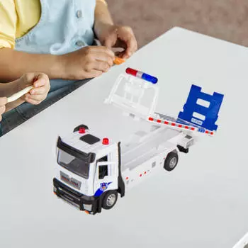 Строительная игрушка грузовик, модель из сплава, классическая модель инженерной машины для мальчиков и девочек trailer