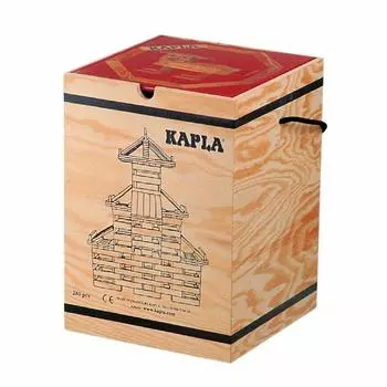 Строительная книга по дизайну Capra 280 В деревянных блоках/Capra (обычная древесина) + (средний/красный) [Предмет]