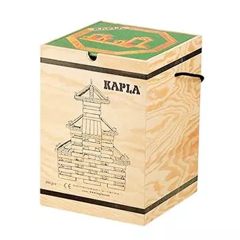 Строительная книга по дизайну Capra 280 В деревянных блоках/Capra (обычная древесина) + (средний/зеленый) [Продукт]