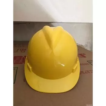 Строительная площадка Строительство Утолщенные защитные каски Yellow PE One size