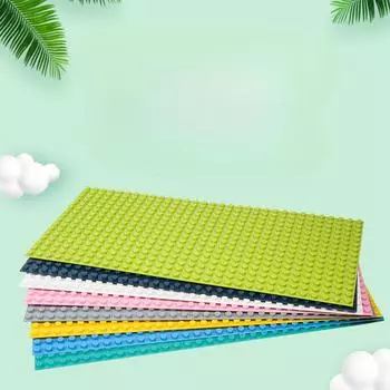 Строительная стена из блоков, стена для детского сада, крупногабаритные совместимые строительные блоки, базовая стена, детская игровая зона, строительная стена 51*25.5cm