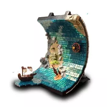 Строительные блоки Creativy Land Ahoy Модель Игрушки Кирпичи