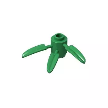 Строительные блоки, детали, аксессуары, ландшафтный дизайн, сплющенная трава, растительность, военный ландшафт, детские игрушки для сборки