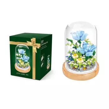 Строительные блоки для растений Миниатюрные строительные блоки своими руками Букеты Горшечные растения Украшения Украшения Игрушки