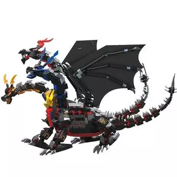 Строительные блоки Fell Beast Creative Display Model Technology Bricks The Rings Movie DIY Assembly Collection Toys Xmas Gifts