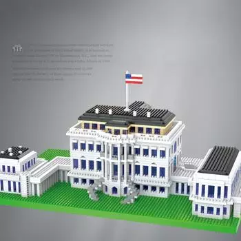 Строительные блоки из мелких частиц Diamond Scene Совместимая сборка головоломки для детей и взрослых Высокая сложность 37*24*19cm