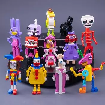 Строительные блоки из микрочастиц для детей 6-12 лет: Совместим с Lego, идеально подходит для детей детского сада и начальной школы.