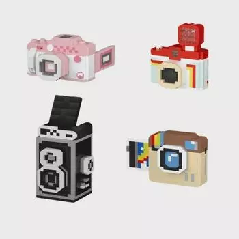 Строительные блоки из пластика с крошечными частицами CLC: Серия камер (6705-6709)