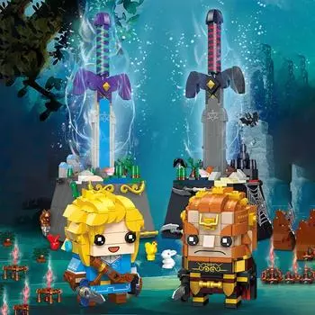 Строительные блоки Классическая игра Кукла Модель Строительные блоки Игрушки Подарок