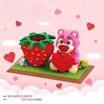 Строительные блоки Лосто Гарфилд, собранная модель, мини-кирпичная фигурка, игрушка для ребенка, подарок 18455(CHINA)