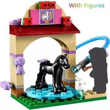 Строительные блоки серии для девочек, игрушки 10552, собранные строительные блоки, детские игрушки, подарки