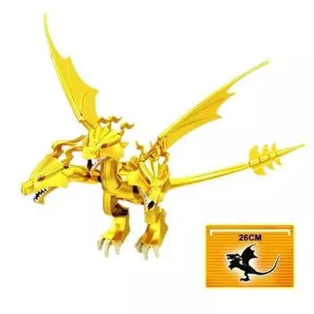 Строительные блоки, серия фильмов, фигурка Короля Драконов, Гидра, креативные кирпичи MOC, развивающие детские игрушки, подарки GXL050