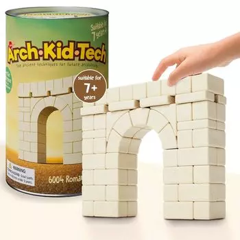 Строительные блоки STEM от Taksa Toys Ancient Roman Arch, 69 предметов, образовательные строительные блоки, набор для строительства детей от 7 до 10 лет
