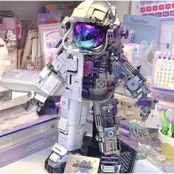 Строительные блоки в национальном стиле, собранные игрушки для мальчиков, модель из мелких частиц